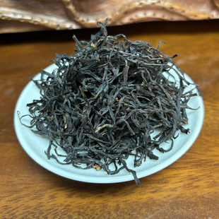 荒山野茶 2025花蜜香野生正山小种红茶新茶春茶带梗茎沈第二茶叶