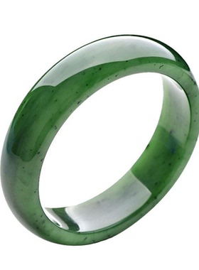 碧玉-礼品玉镯手镯玉镯子时尚年货新疆和田玉女女碧玉5065美人镯