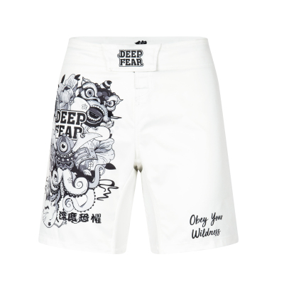 DEEP FEAR 综合格斗裤柔术拳击泰拳训练实战搏击运动短裤成人款