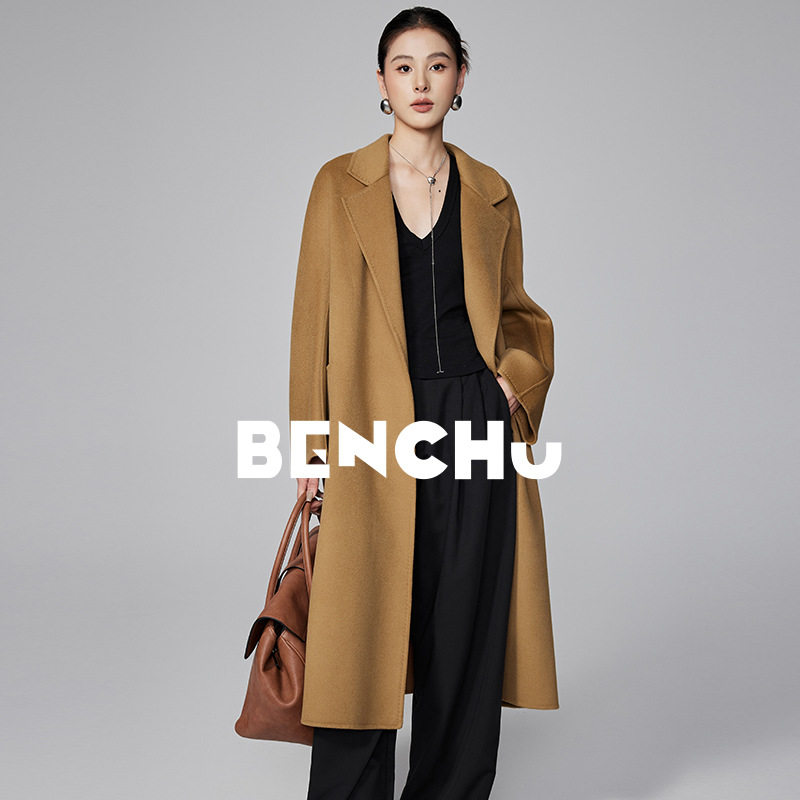 [本初]M家慵懒风浴袍双面30羊绒大衣女秋冬款系带高级感毛呢外套,女装/女士精品,羊绒衫,淘宝优惠券,粉丝福利购,淘宝优惠卷