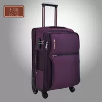 Bánh xe vạn năng 24 inch vali nam mật khẩu hộp 22 hộp vải hành lý du lịch Hộp vải Oxford 26 xe đẩy trường hợp nữ - Va li giá vali
