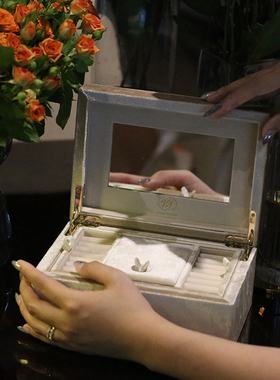 VA珠宝丨 超舒服进口高级香槟金 首饰箱 珠宝收纳 买一赠一