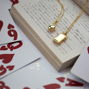 VA珠宝丨Love Honor Cherish 私人相片盒照片盒 长款项链