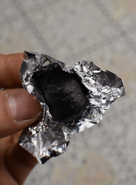 【阿静磨坊】黑芝麻黑米黑豆黑枸杞黑桑葚粉+蜂蜜做的丸子球198克