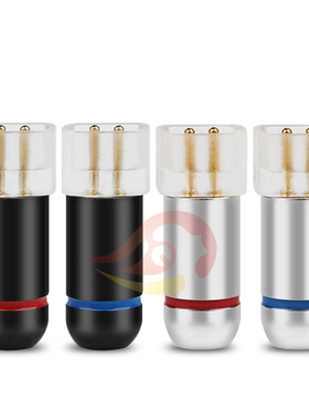 新款透明QDC金属螺纹UE18PRO UE11PRO 7PRO耳机升级线用0.78插头