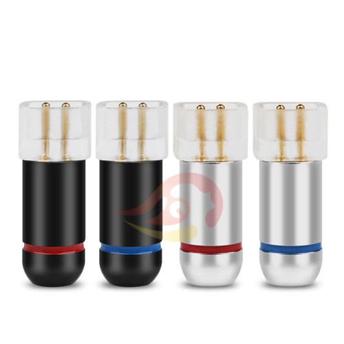 新款透明QDC金属螺纹UE18PRO UE11PRO 7PRO耳机升级线用0.78插头