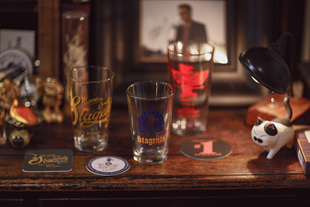 4S店用品脱杯Beer OUT Pint SOLD Glass精酿啤酒杯 Stagents