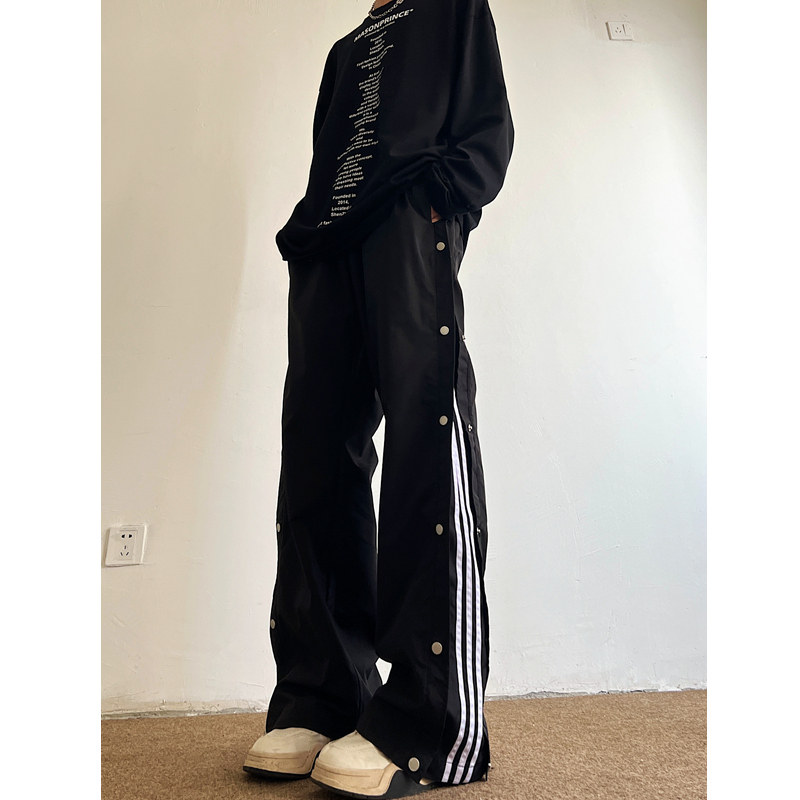 男女直筒休闲软壳三条杆休闲裤6018P48,男装休闲裤,星座517-5
