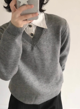 现货 春季男女两件毛衣M089P65