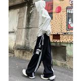 潮牌冬季男女工装大口袋休闲运动卫裤8666p65加绒P75，男装休闲裤，星座517-5