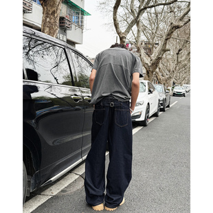 男女宽松直筒牛仔裤 N1626P48