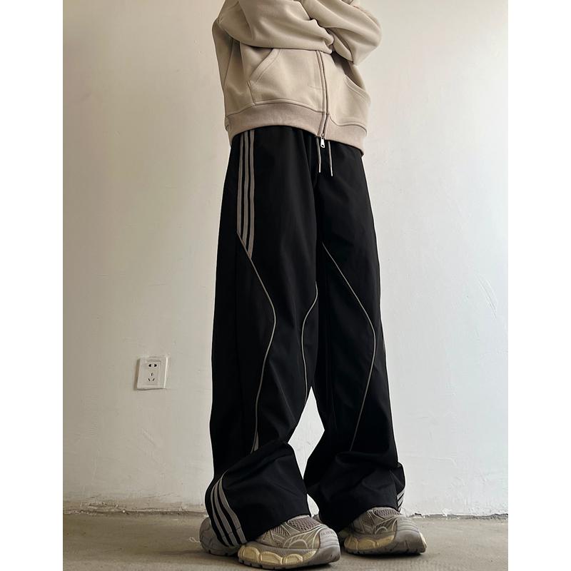安格拉红秋冬男女机能风工装休闲裤宽松8667p55,男装工装外套,星座517-5