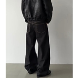 现货美式金属装饰牛仔裤8044P48，男装牛仔裤，星座517-5