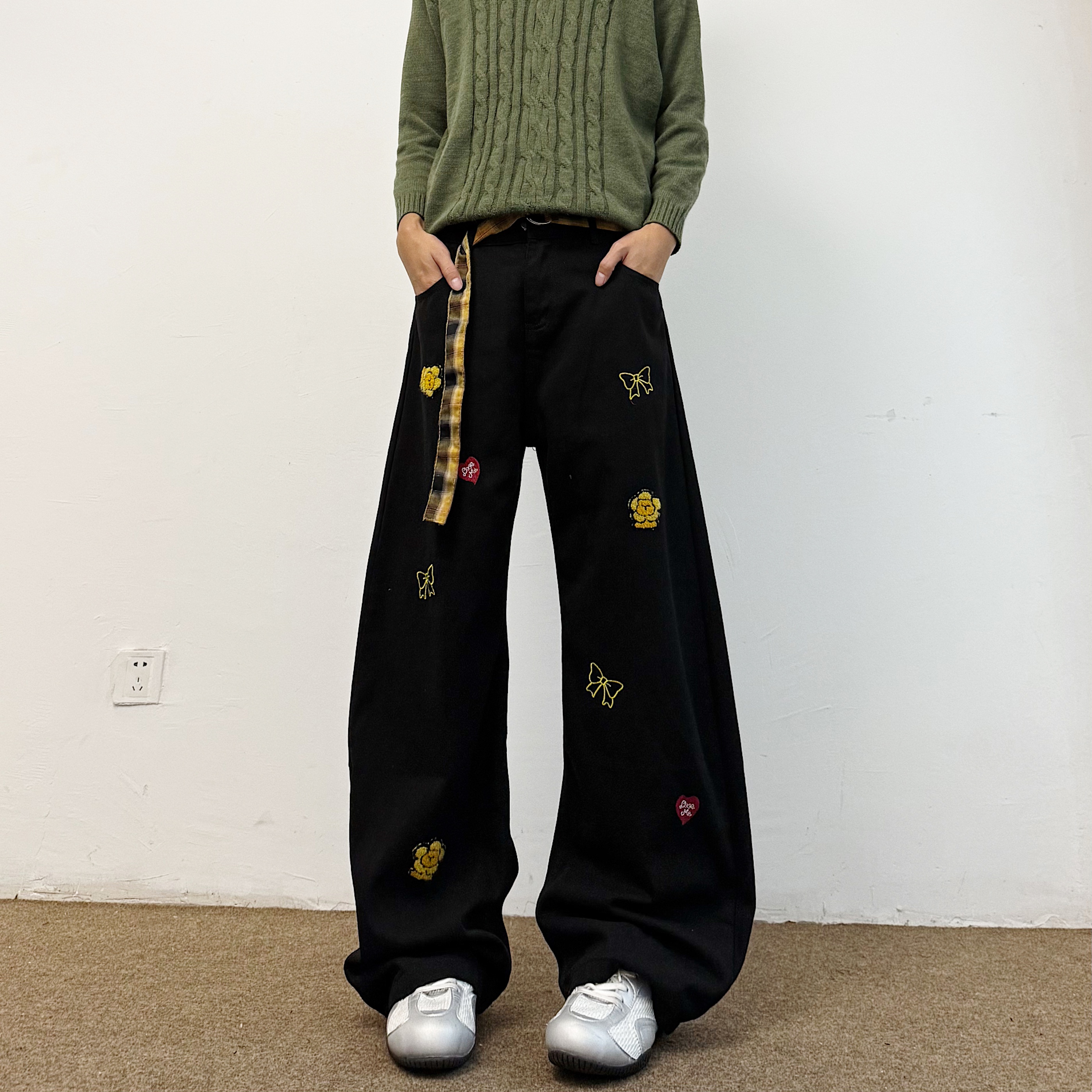 现货男女宽松牛仔裤1048p45，男装牛仔裤，星座517-5