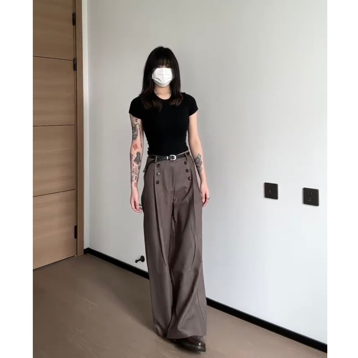 现货男女老钱风西裤6031p52,男装西裤,星座517-5