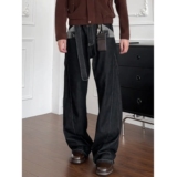 现货男女千鸟格牛仔裤8830P55，男装牛仔裤，星座517-5