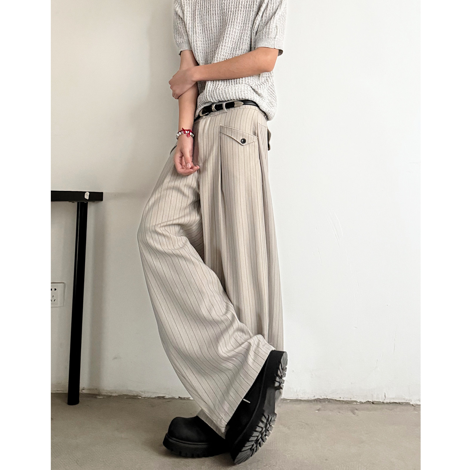 现货直筒男女休闲西裤8651P52，男装西裤，星座517-5