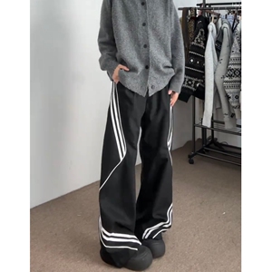 现货春季男女直筒宽松休闲裤8630p45，男装休闲裤，星座517-5