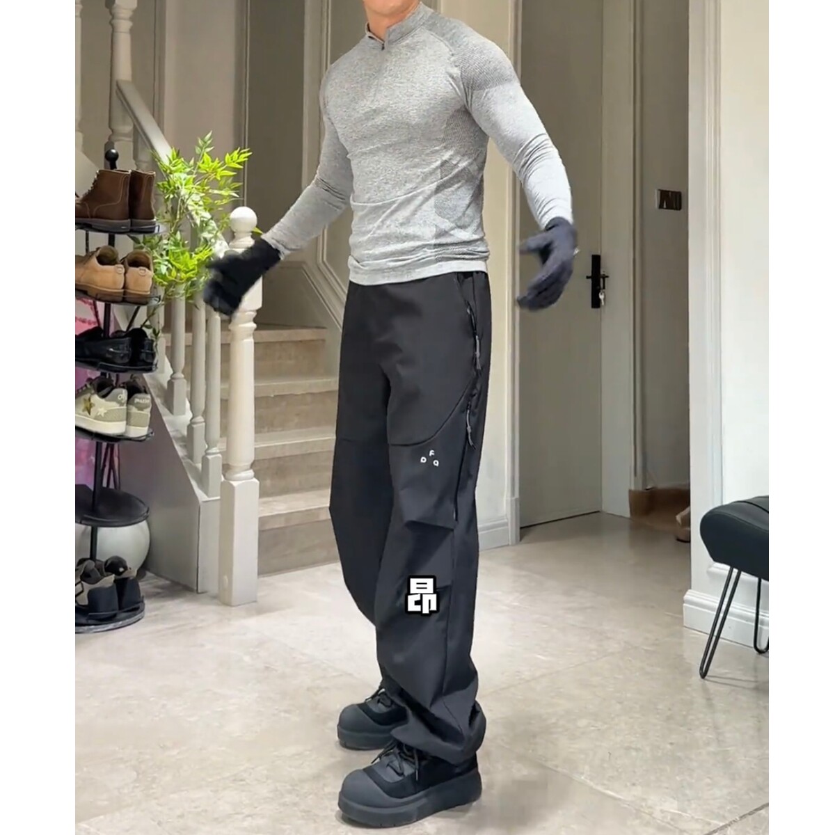 现货男女机能工装休闲裤1129P65,男装工装外套,星座517-5