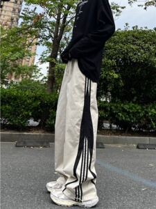 男女宽松休闲冲锋裤6689P50图片