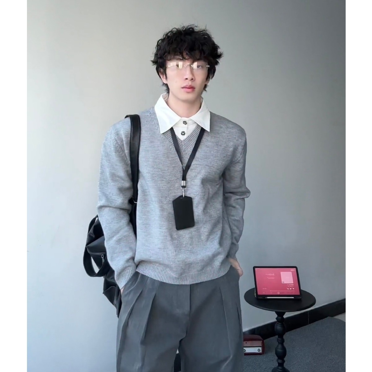 现货2026男女针织毛衣M089P65，男装针织衫/毛衣，星座517-5