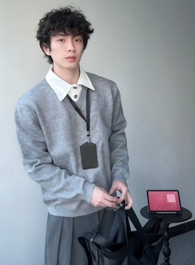 现货 春季假两件常规毛衣M089P65