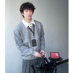 现货 春季假两件常规毛衣M089P65，男装针织衫/毛衣，星座517-5