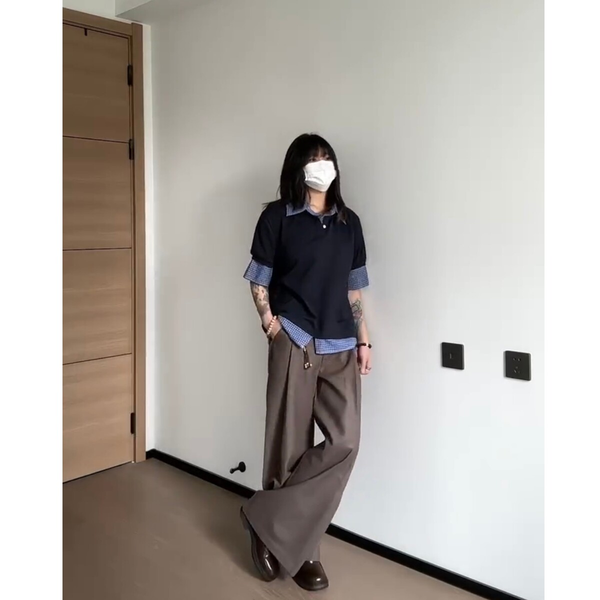 现货男女老钱风西裤6031P52,男装西裤,星座517-5