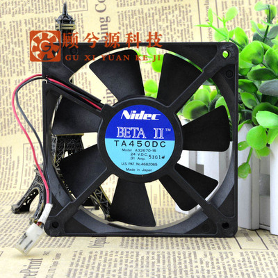 原装 NIDEC TA450DC A32670-16 24V 0.31A 12025 12CM2线散热风扇
