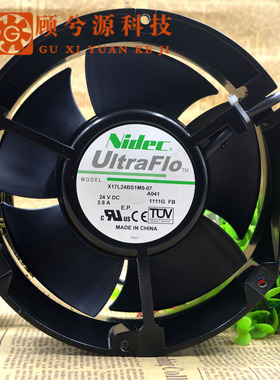 Nidec X17L24BS1M5-07A041 17250 24V 3.8A 17CM  轴流大风量风扇