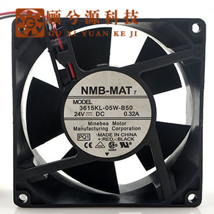 B50 B70 24V 9CM ABB变频器滚珠散热风扇NMB3615KL 0.32A 05W