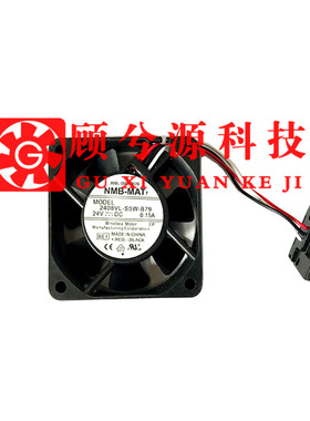 全新原装A90L-0001-0576 2408VL-S5W-B79 24V发那科系统风扇FANUC