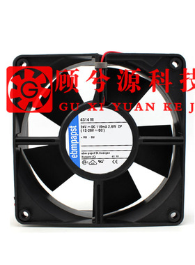 全新原装进口德国 4314 U/S/R/M/G/NH/HVR/19  4374 24v 散热风扇