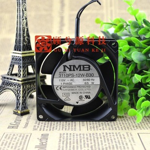 金属框风扇 3110PS A00 115V B30 NMB 12W 8025 原装 美蓓亚