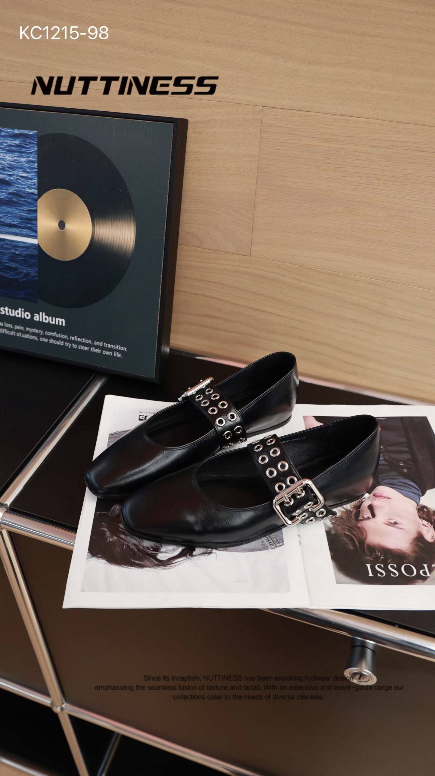 欧洲站2026春季新款欧货时尚休闲百搭显瘦铆钉玛丽珍鞋女,女鞋,玛丽珍鞋,淘宝优惠券,粉丝福利购,淘宝优惠卷