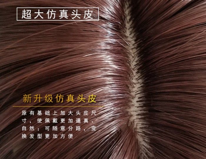 Perruque Long cheveux raides - Ref 2612979 Image 5