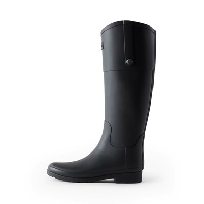 HUNTER女Refined Riding骑士靴户外防水雨鞋哑光精致高筒长靴