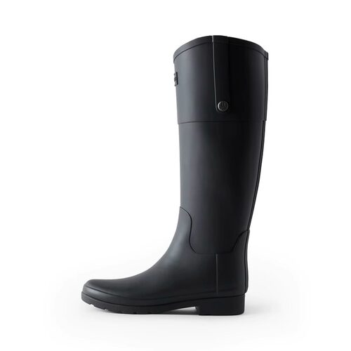 HUNTER女Refined Riding骑士靴户外防水雨鞋哑光精致高筒长靴