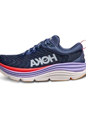 HOKA ONE ONE女夏季GAVIOTA 5稳定轻盈透气公路运动跑鞋宽版