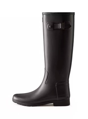 HUNTER女Refined雨鞋露营防水高筒长靴户外防水雨靴