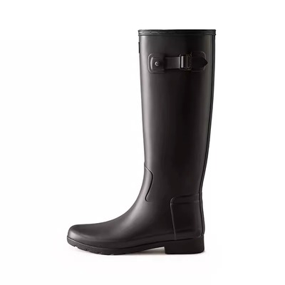 HUNTER女Refined雨鞋露营防水高筒长靴户外防水雨靴