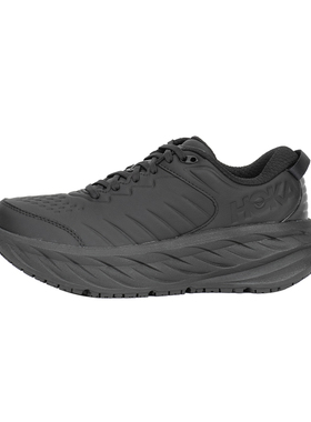 HOKA ONE ONE女鞋邦代休闲鞋Bondi SR皮革减震防滑耐磨宽楦运动鞋