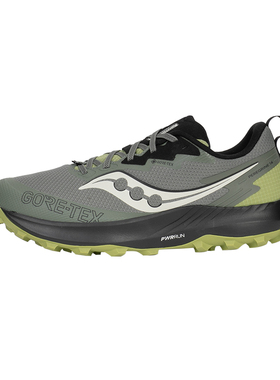 saucony索康尼 PEREGRINE 14 GTX男子户外透气减防水震跑鞋 20918