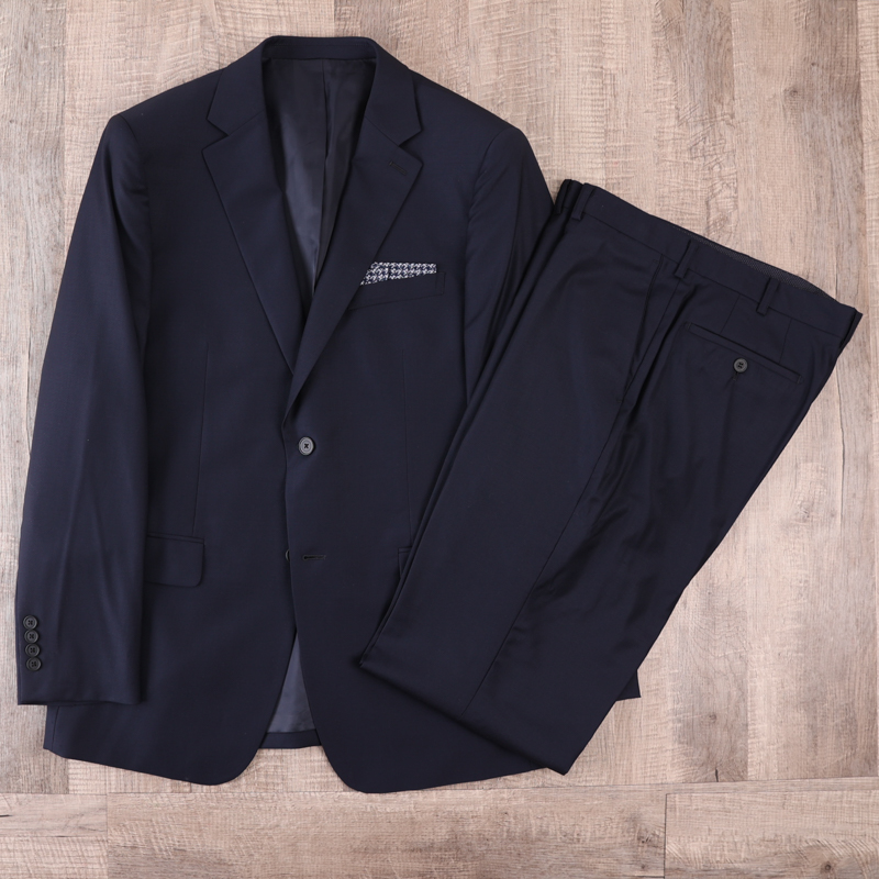 秋季通勤上班羊毛男士西服套装