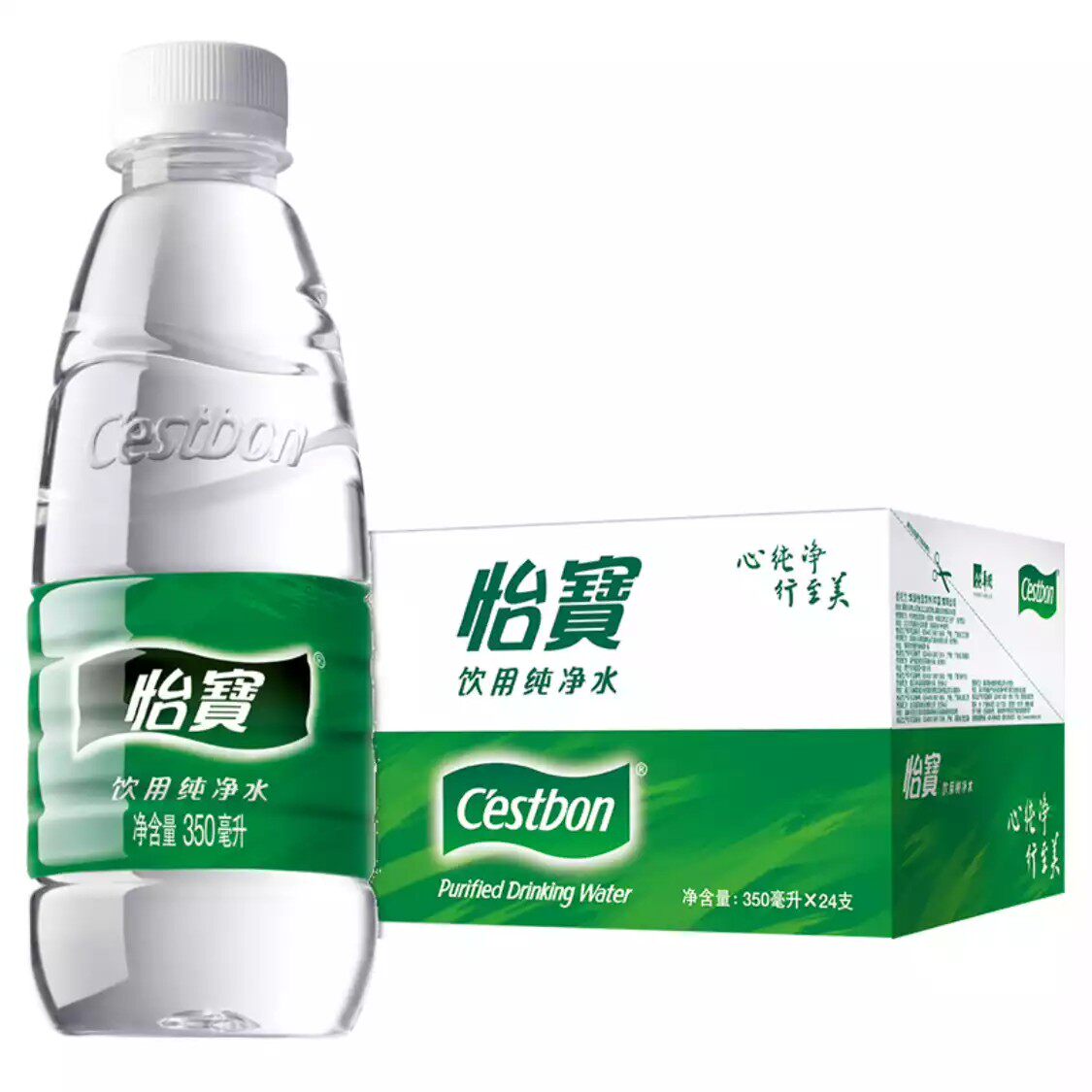 怡宝纯净水350ml*24瓶