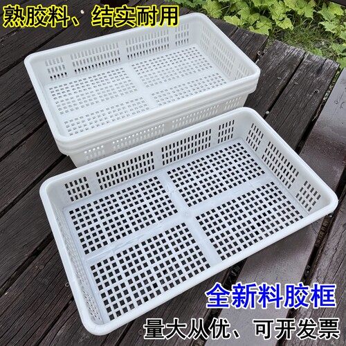 塑料筐长方形周转筐厚豆芽养殖筐