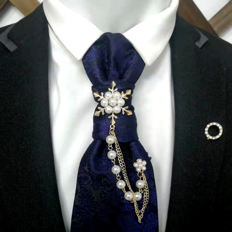 蓝色香港结礼服定制款男西服正装配饰领结婚纱服装摄影师造型领带