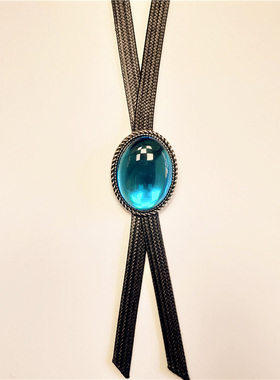 太宰治公仔玩偶配饰品 B站热卖模型蓝色时光宝石织带项炼领绳