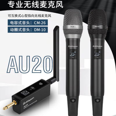 艾博逊AU20专业无线电容麦克风
