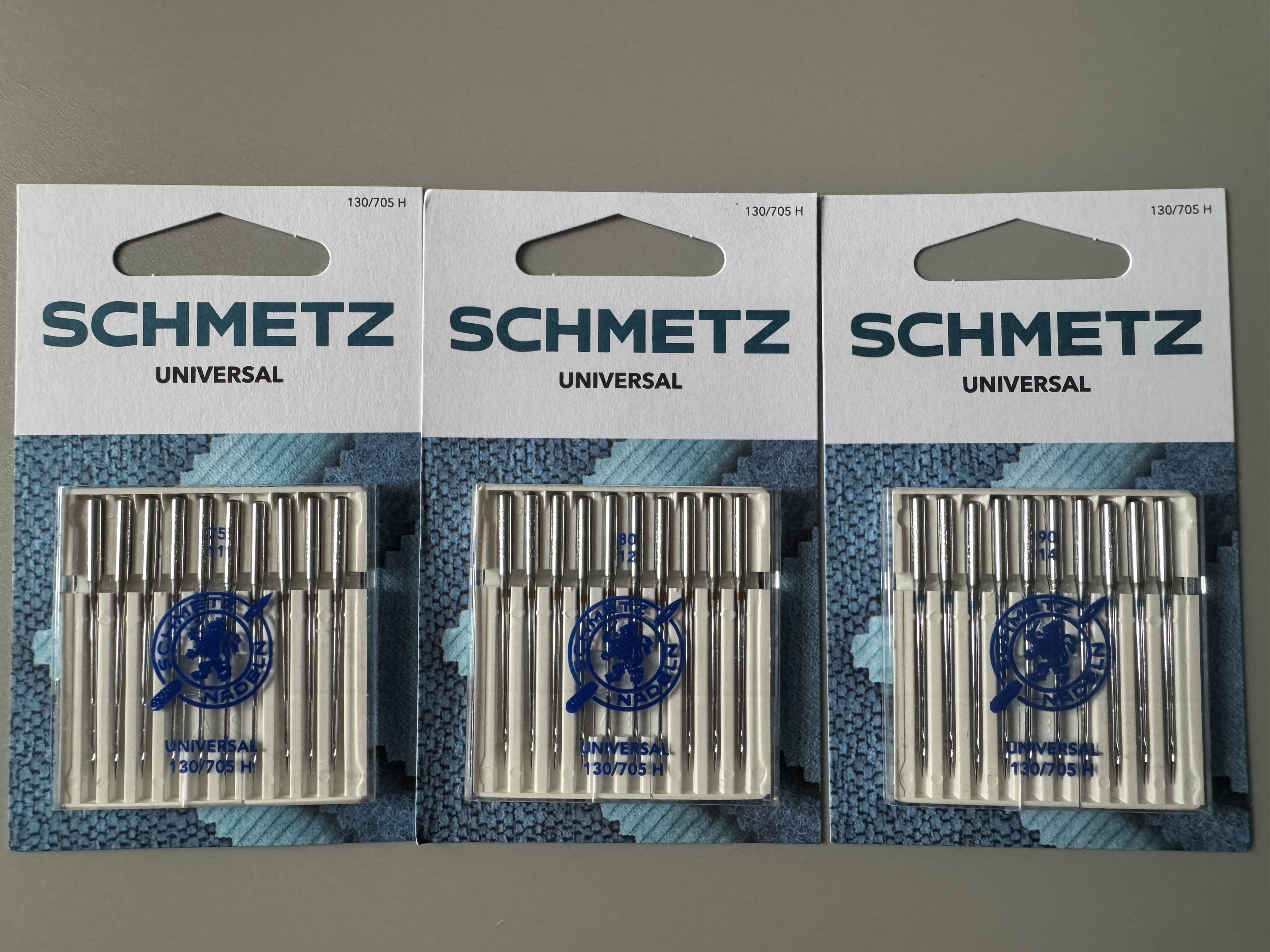 德国蓝狮SCHMETZ HAX1家用缝纫机针通用家用机针（10支装）